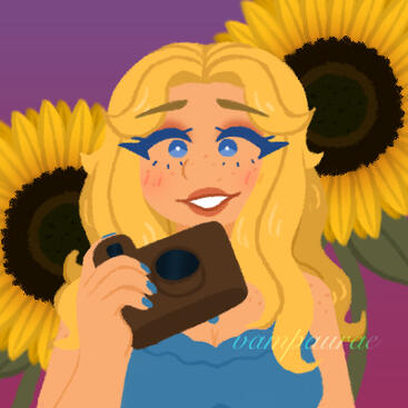 commissioned icon of haley from stardew valley commissioned icon of haley from stardew valley
