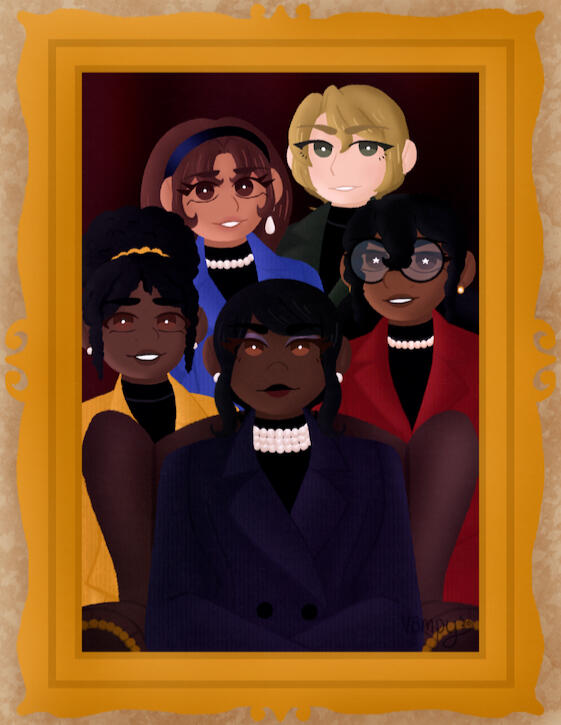 half body example of some original characters half body example of some original characters